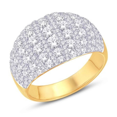14K ALL YELLOW GOLD 2.00 CARAT FASHION LADIES BAND-0228062-ALY