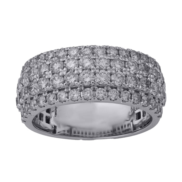 10KT WHITE GOLD 2.74 CARAT CLASSIC MENS BAND-0632836-WG