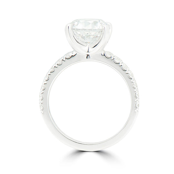 Ladies Classic Diamond Engagement Ring