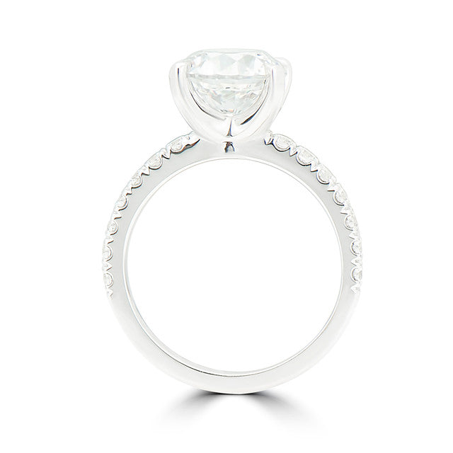 Ladies Classic Diamond Engagement Ring