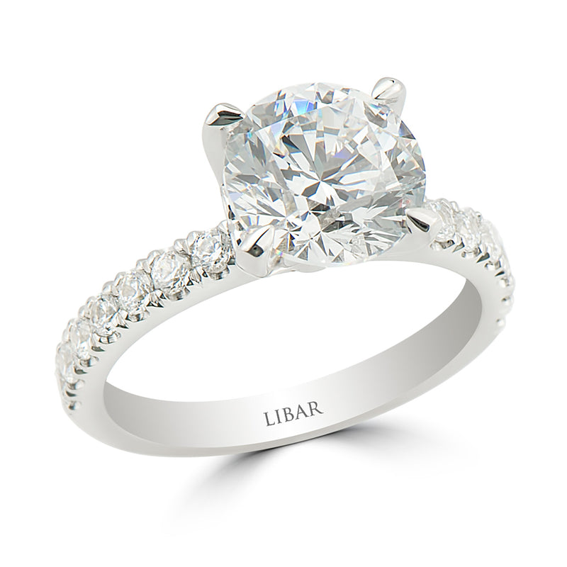 Ladies Classic Diamond Engagement Ring