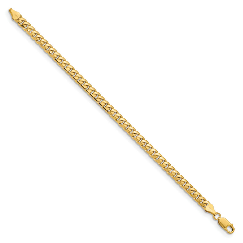 14k 5.5mm Solid Miami Cuban Chain