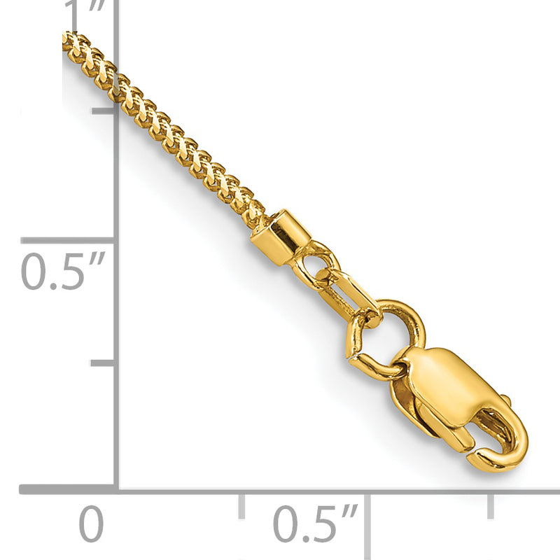 14k .9mm Franco Chain