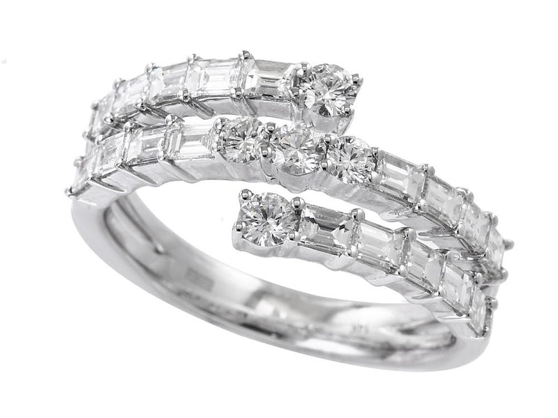 EFFY 14K WHITE GOLD DIAMOND RING