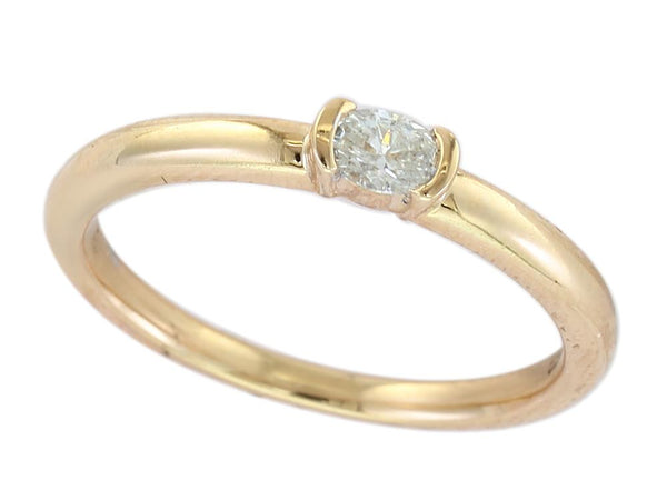 EFFY 14K YELLOW GOLD DIAMOND RING