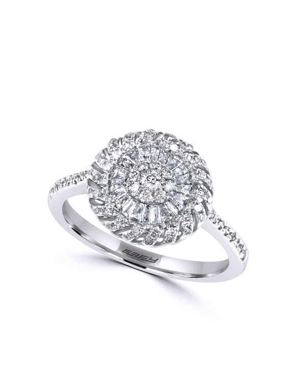 Effy 14K White Gold Diamond Ring