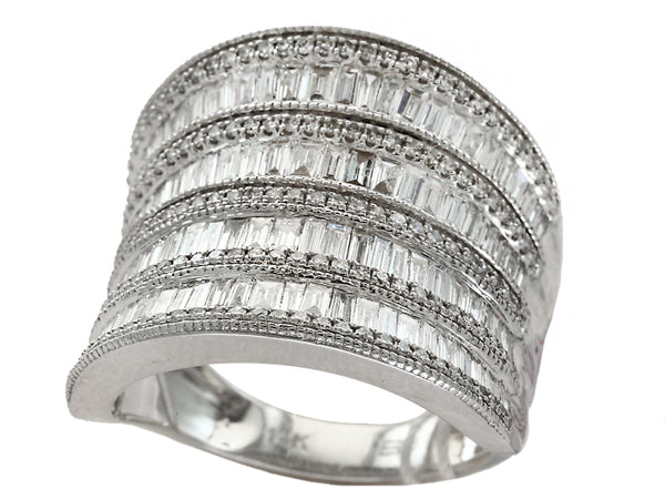 EFFY 14K WHITE GOLD DIAMOND RING