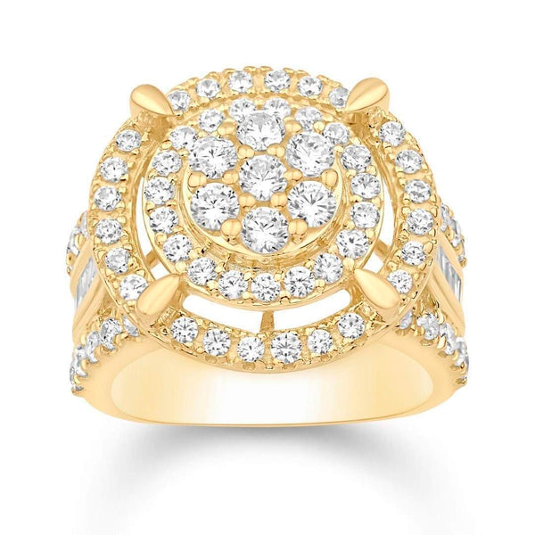 10KT-2.1CTW LADIESRING