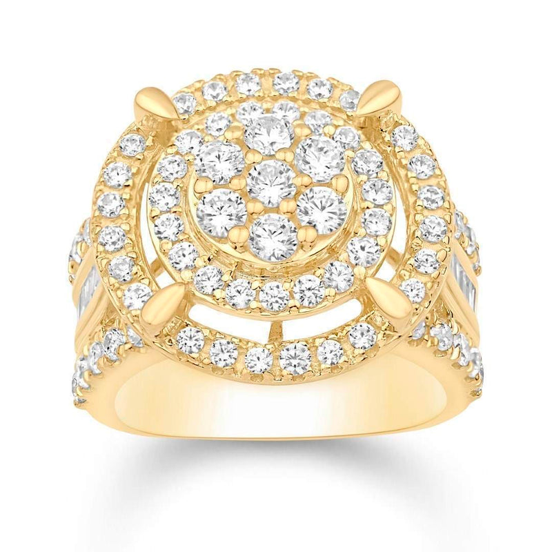 10KT-2.1CTW LADIESRING