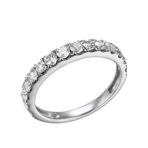 10KT WHITE GOLD 0.50 CARAT CLASSIC LADIES BAND-0725606-WG
