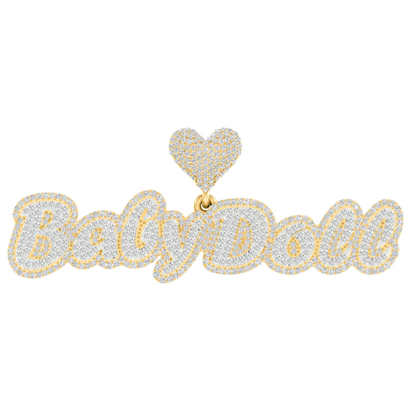 10KT YELLOW GOLD 1.62 CARAT BABYDOLL HIPHOP-1027126-YG