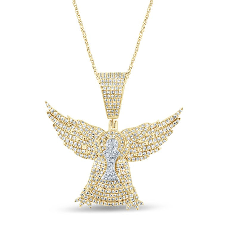 10KT YELLOW GOLD 0.82 CARAT EAGLE HIPHOP-1029602-YG