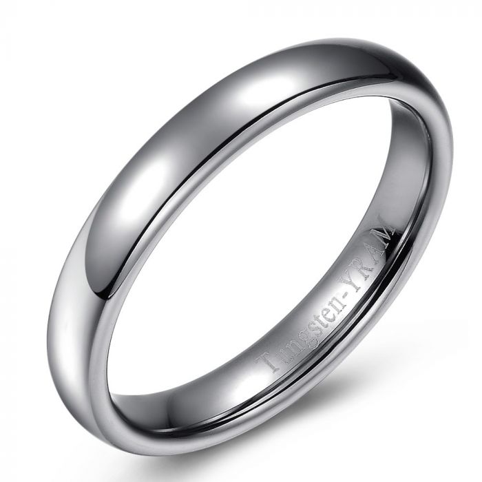 Slim Tungsten Ring - 4mm