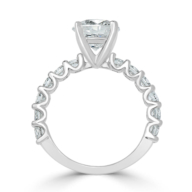 Twelve Stone Eternity Engagement Ring