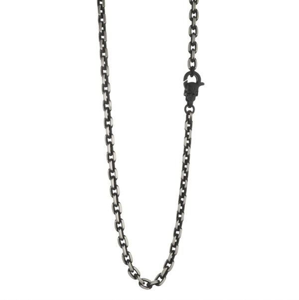 Morta Clasp Black IP Chain